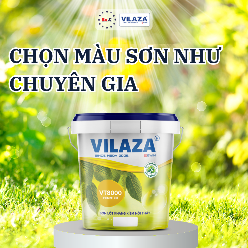 Chọn Màu Sơn Vilaza Như Chuyên Gia – Định Hình Phong Cách Riêng Của Bạn