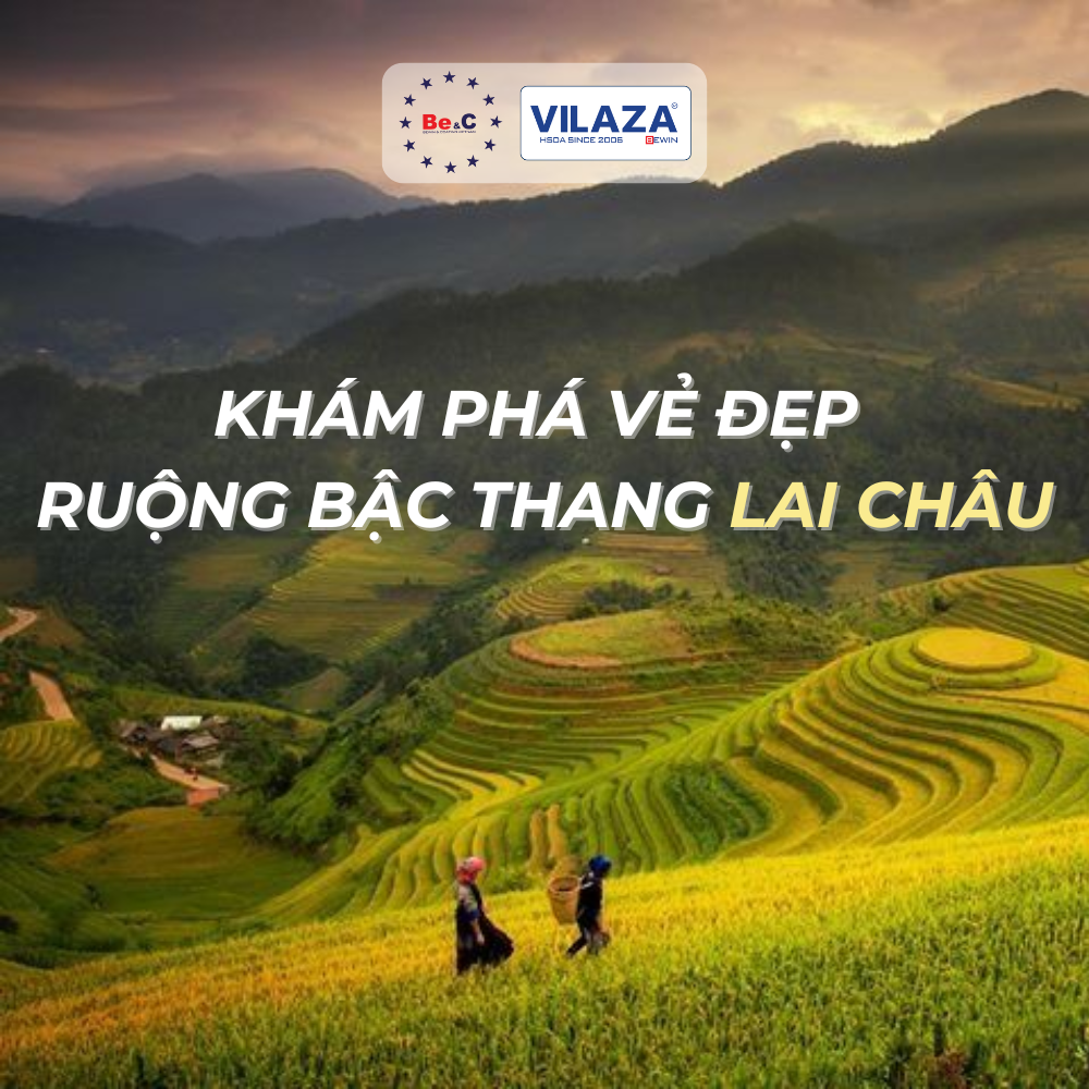 Cùng Vilaza Đắm Chìm Vào Vẻ Đẹp Sắc Màu Ruộng Bậc Thang Của Lai Châu