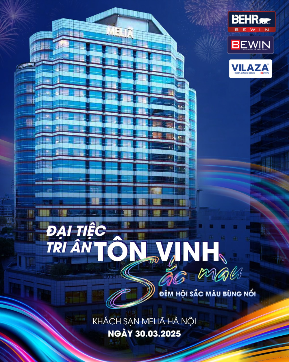 Đại Tiệc Tri Ân - Tôn Vinh Sắc Màu: Hành Trình Kết Nối Cùng Bewin, Behr, Vilaza