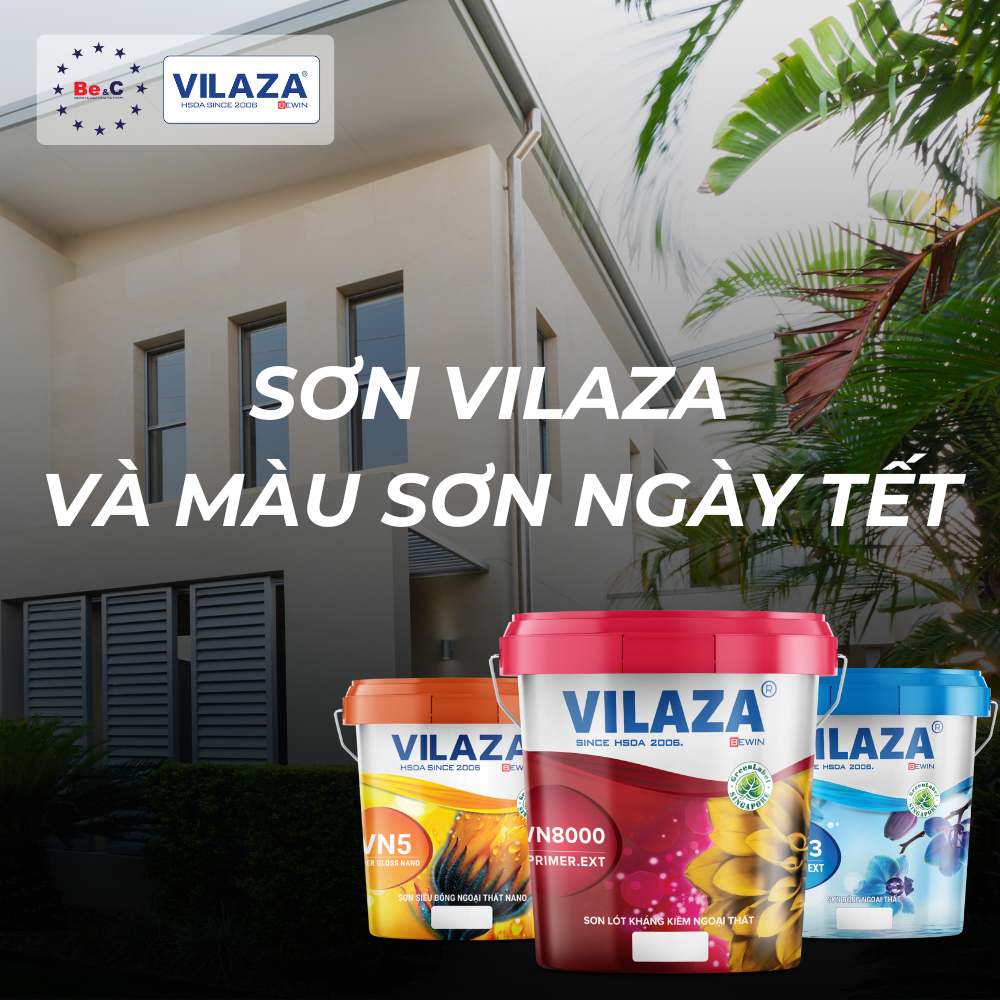 Sơn Vilaza và Màu Sơn Ngày Tết: Lựa Chọn Hoàn Hảo Cho Mái Ấm