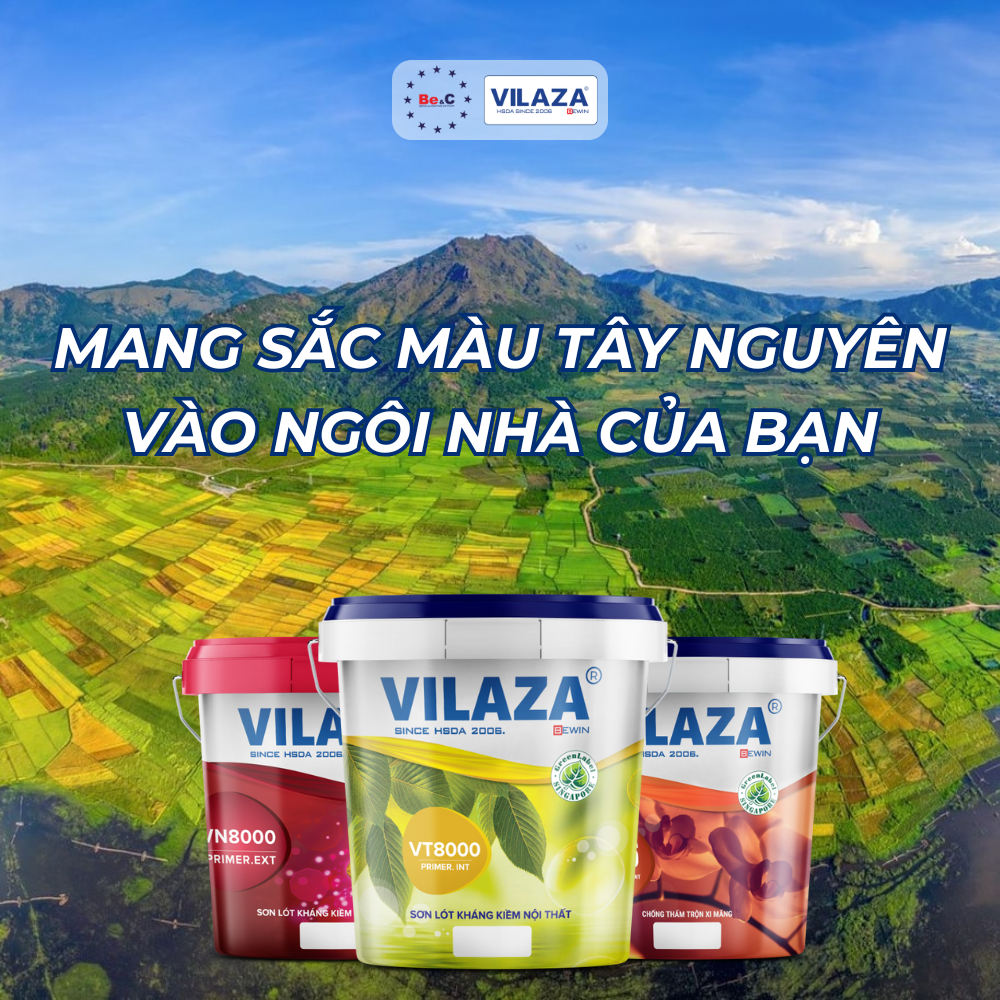 Khám Phá Sắc Màu Tây Nguyên Cùng Sơn Vilaza – Hòa Mình Vào Thiên Nhiên Hùng Vĩ