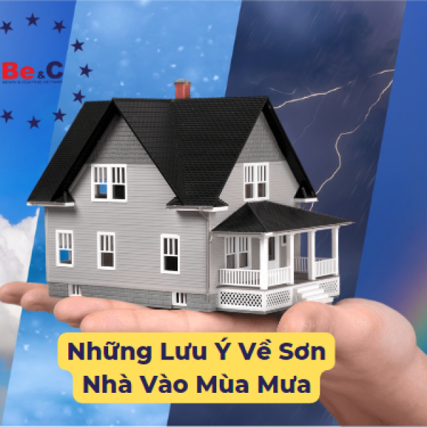 Những Lưu Ý Khi Sơn Nhà Vào Mùa Mưa: Bảo Vệ Ngôi Nhà Bạn Khỏi Những Rủi Ro Tiềm Ẩn