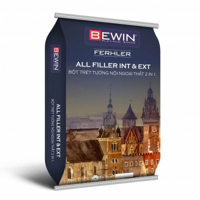 BỘT TRÉT TƯỜNG NGOẠI THẤT BEWIN - ALL FILLER INT & EXT