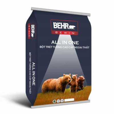BỘT TRÉT TƯỜNG NGOẠI THẤT BEHR - ALL IN ONE
