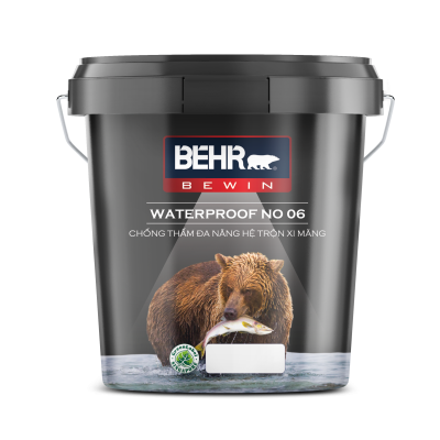 CHỐNG THẤM ĐA NĂNG HỆ TRỘN XI MĂNG - WATER PROOF NO 06