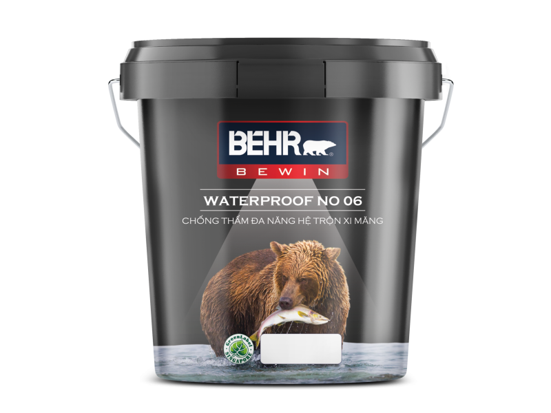 CHỐNG THẤM ĐA NĂNG HỆ TRỘN XI MĂNG - WATER PROOF NO 06 CHỐNG THẤM ĐA NĂNG HỆ TRỘN XI MĂNG - WATER PROOF NO 06