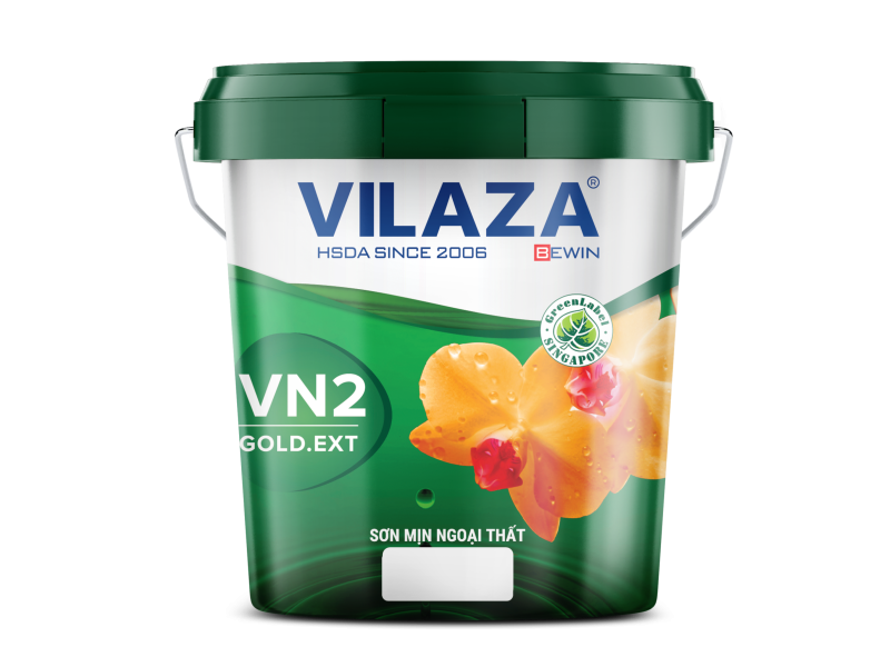 SƠN MỊN MÀU CHUẨN VILAZA - GOLD.EXT