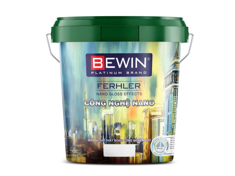 SƠN NGOẠI THẤT BÓNG CÔNG NGHỆ NANO | BEWIN NANO GLOSS EFFECT PLUS