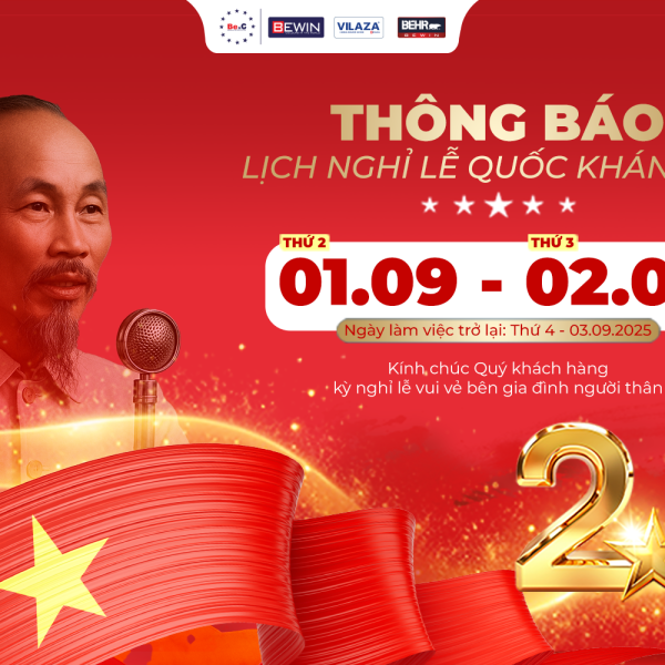 THÔNG BÁO NGHỈ LỄ KỶ NIỆM 80 NĂM QUỐC KHÁNH (2/9/1945 – 2/9/2025)