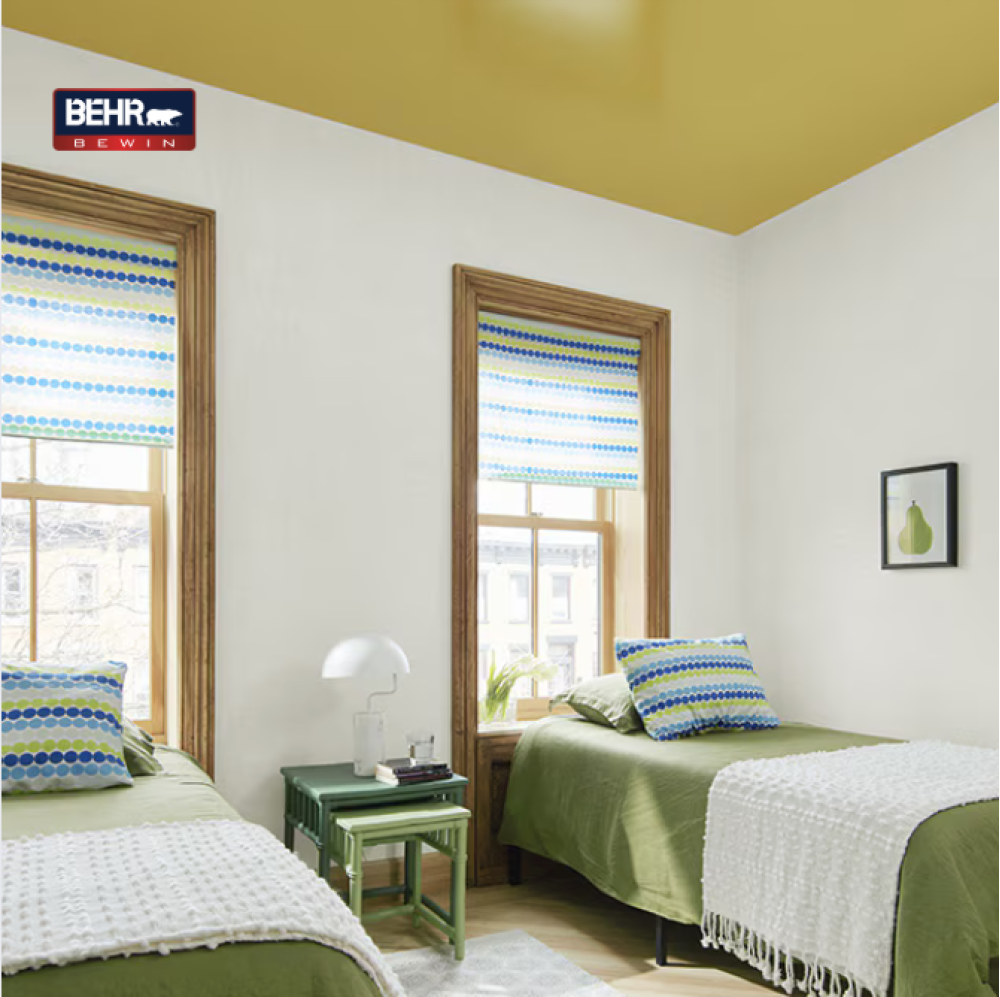 NHỮNG CÁCH MIX MÀU TRẦN VÀ TƯỜNG NHÀ ĐƯỢC YÊU THÍCH