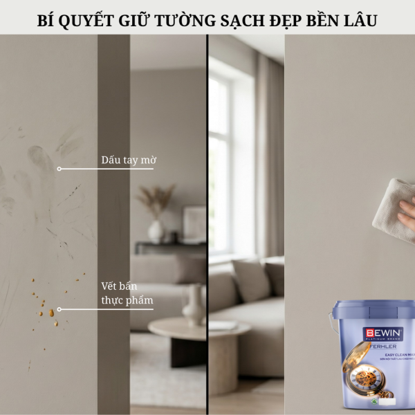 SƠN DỄ LAU CHÙI CÓ CẦN THIẾT KHÔNG?