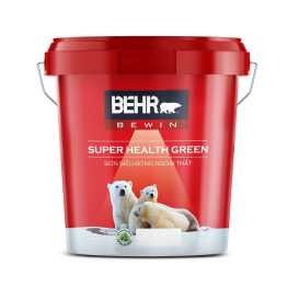 SƠN SIÊU BÓNG NGOẠI THẤT - SUPER HEALTH GREEN
