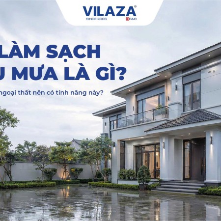 Tự làm sạch sau mưa là gì? Vì sao sơn ngoại thất nên có tính năng này?