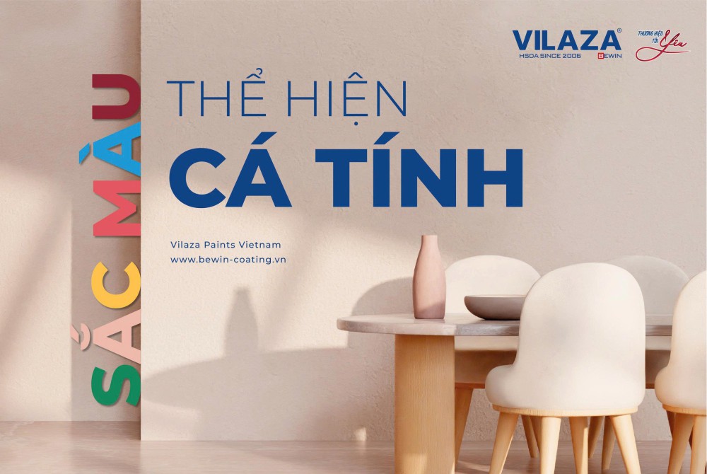 MÀU SẮC KHẲNG ĐỊNH CÁ TÍNH – CHỌN SƠN VILAZA CHO NGÔI NHÀ CỦA BẠN