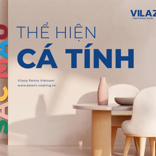 MÀU SẮC KHẲNG ĐỊNH CÁ TÍNH – CHỌN SƠN VILAZA CHO NGÔI NHÀ CỦA BẠN