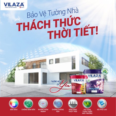 Vì sao sơn ngoại thất nhanh phai màu? 7 nguyên nhân và cách chọn sơn bền màu cùng Vilaza