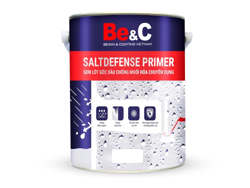 SƠN LÓT GỐC DẦU CHỐNG MUỐI HÓA CHUYÊN DỤNG - SALTDEFENSE PRIMER