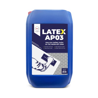 PHỤ GIA CHỐNG THẤM & TÁC NHÂN KẾT DÍNH - LATEX AP03