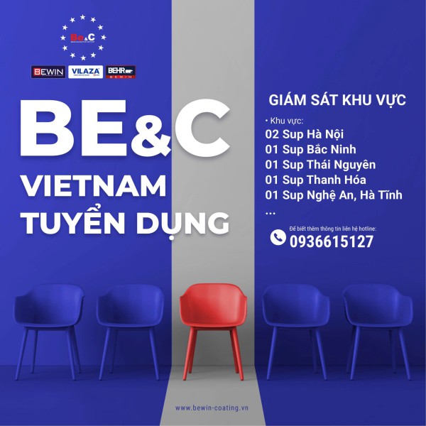 BE&C TUYỂN DỤNG: GIÁM SÁT KHU VỰC