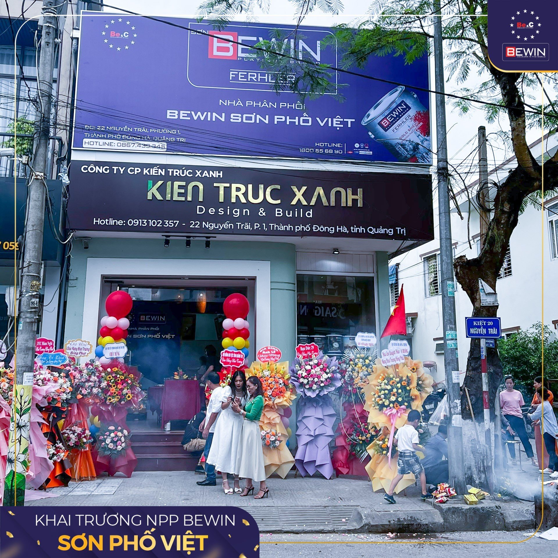 Khai trương NPP Bewin Sơn Phố Việt tại Quảng Trị