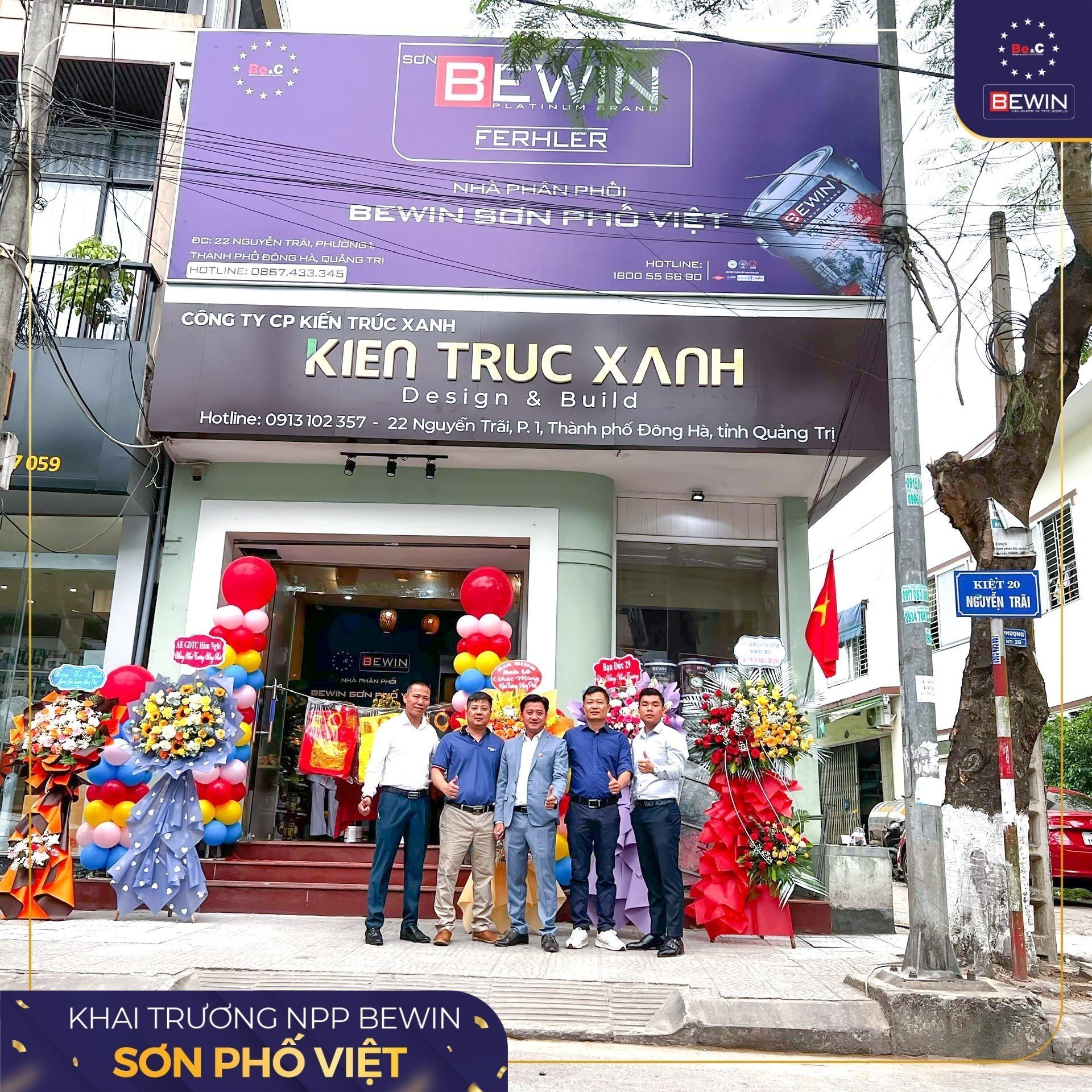 Khai trương NPP Bewin Sơn Phố Việt tại Quảng Trị